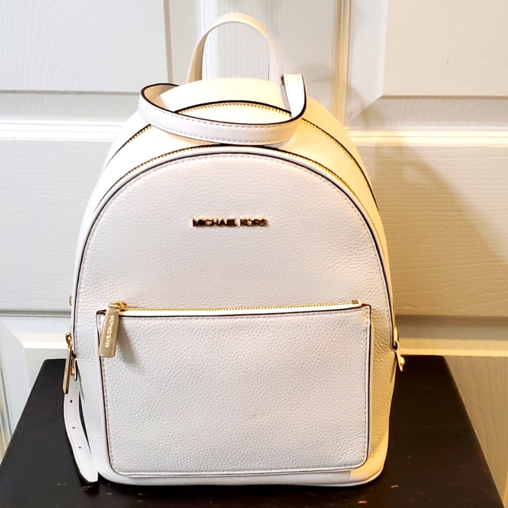 Michael Kors Adina Medium Leather Backpack